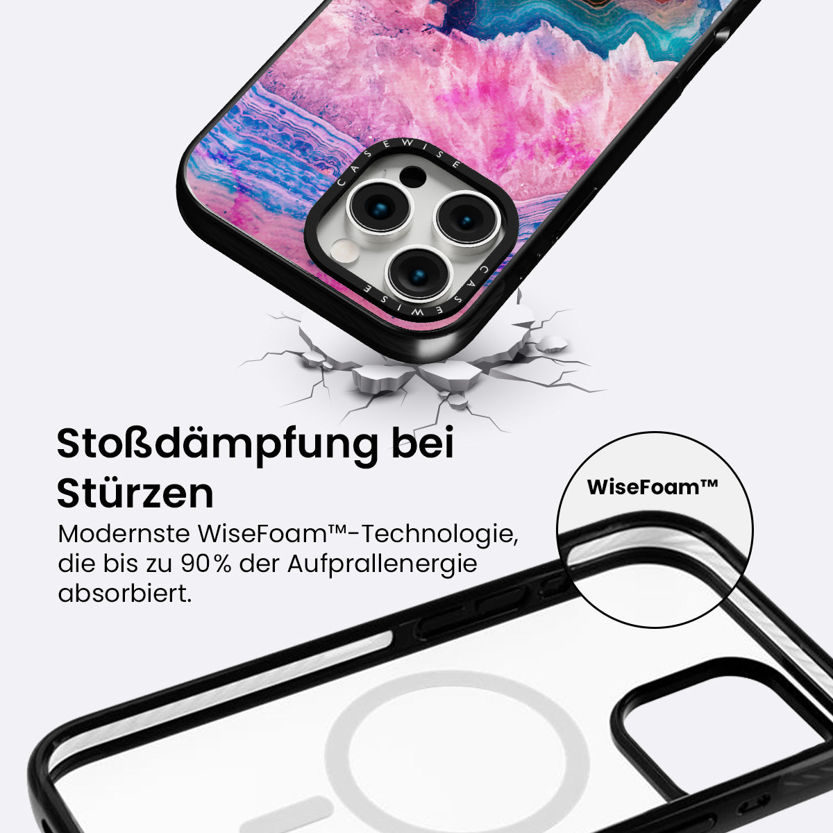 Achat - Hülle