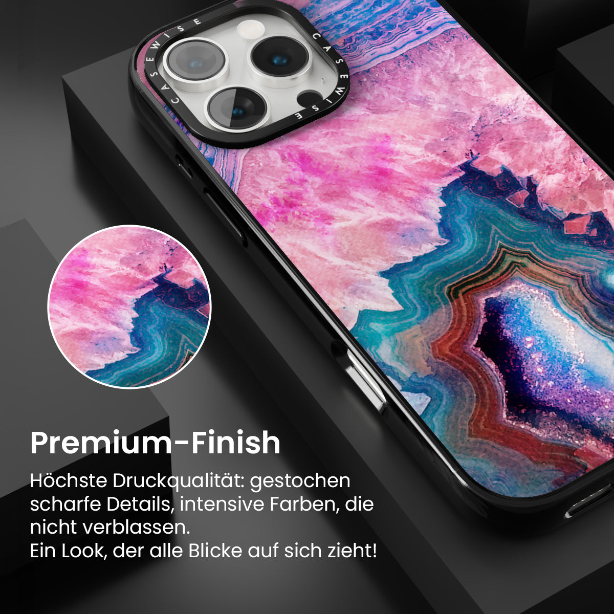 Achat - Hülle