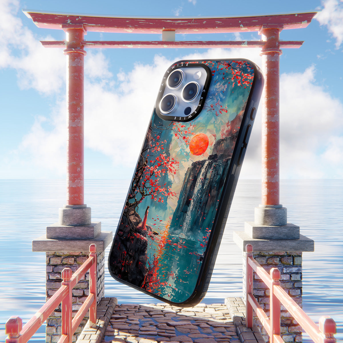 Japanische Wasserfalldame - Hülle