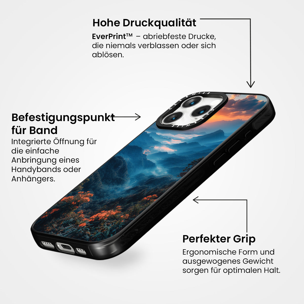 Berg Sonnenuntergang - Hülle