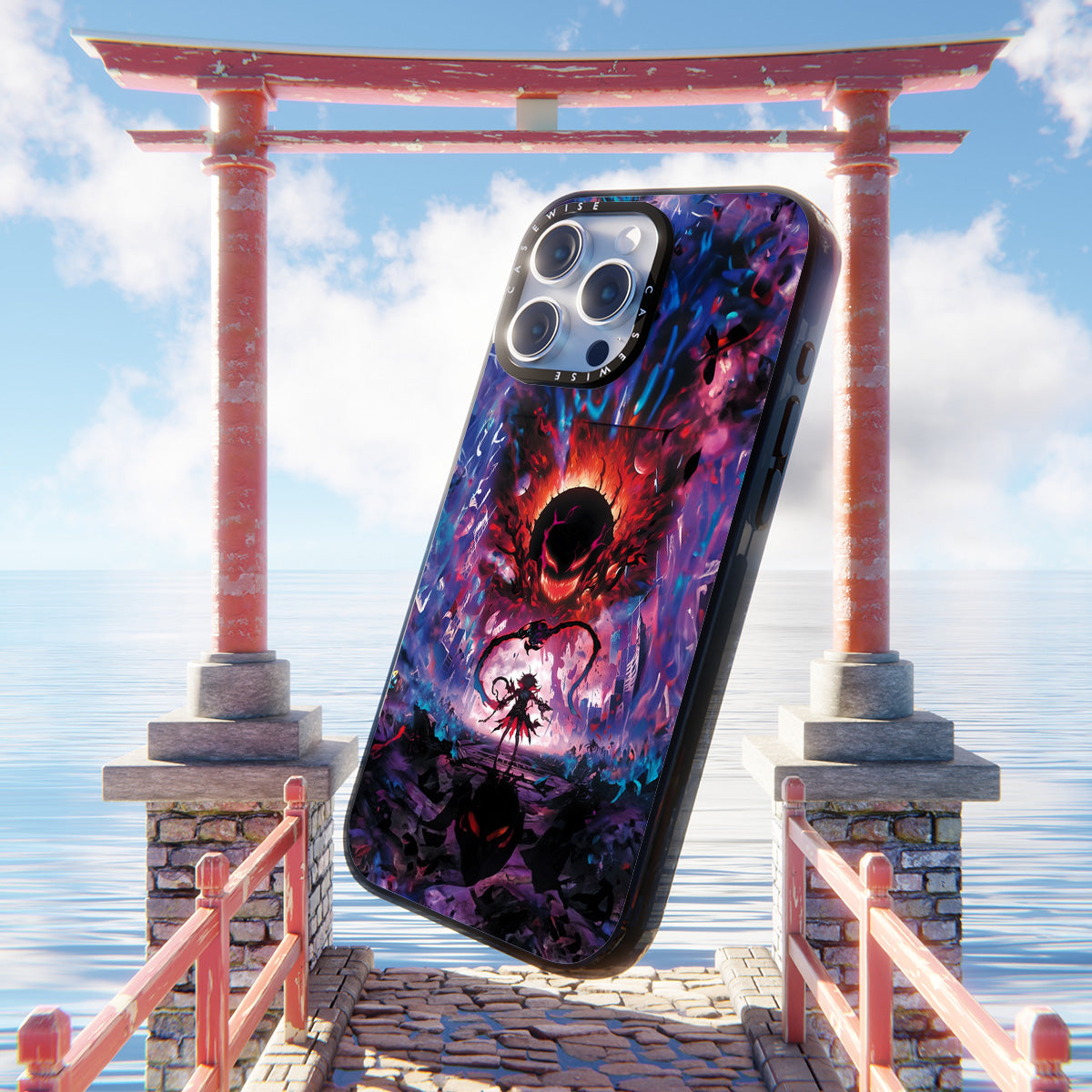 Das Anime -Dämon -Monster - Hülle