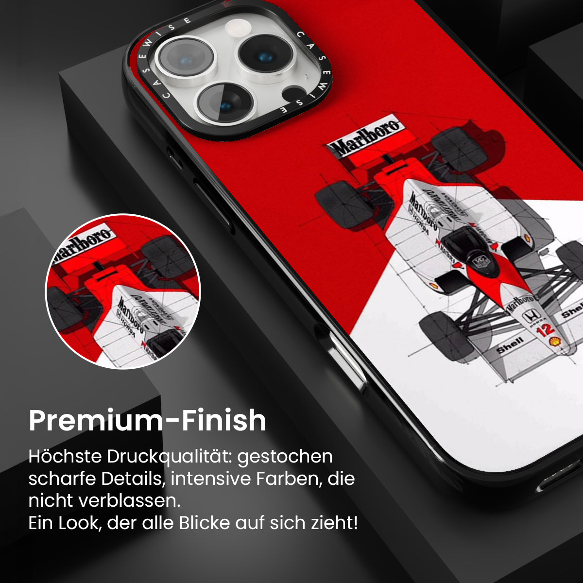 Legendärer McLaren MP4 4 - Hülle