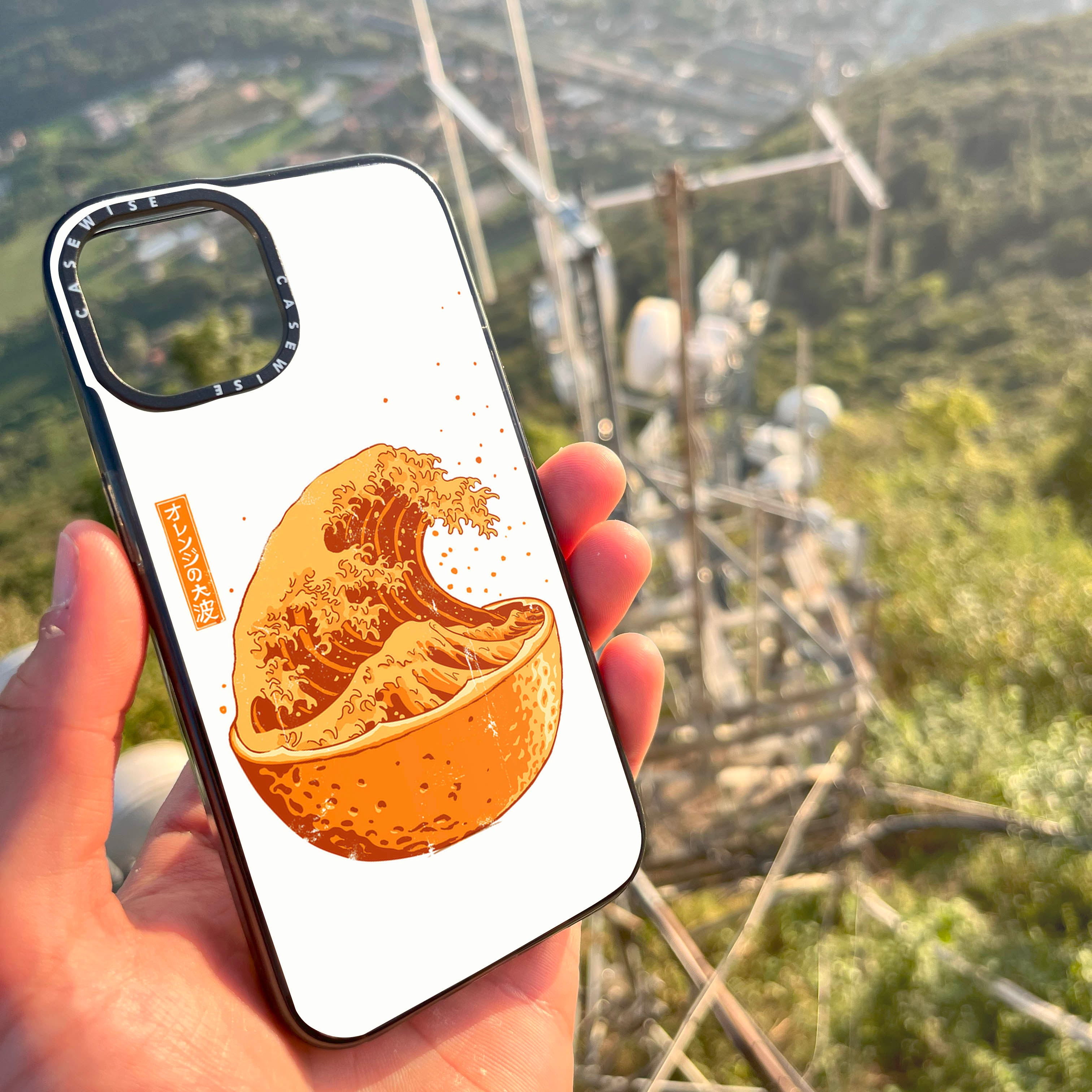Die große Orangewelle - Hülle