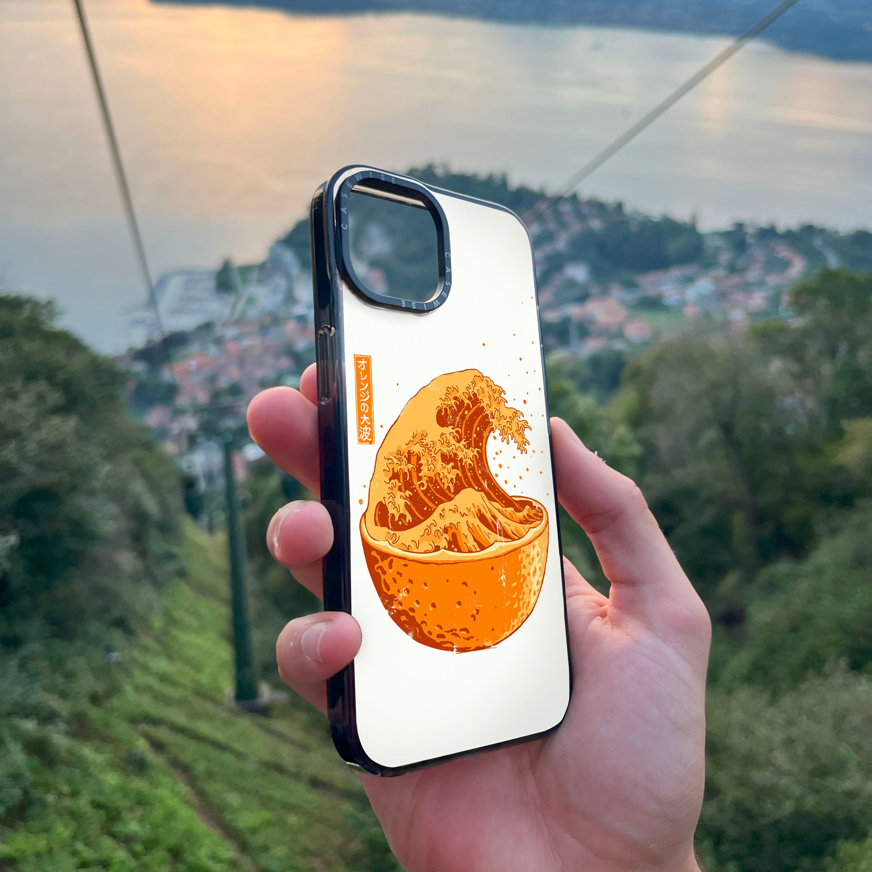 Die große Orangewelle - Hülle