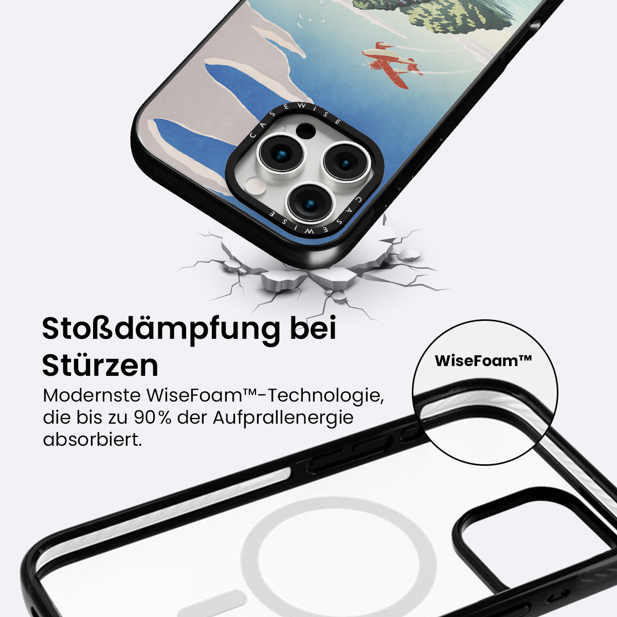 Über das Meer fliegen - Hülle