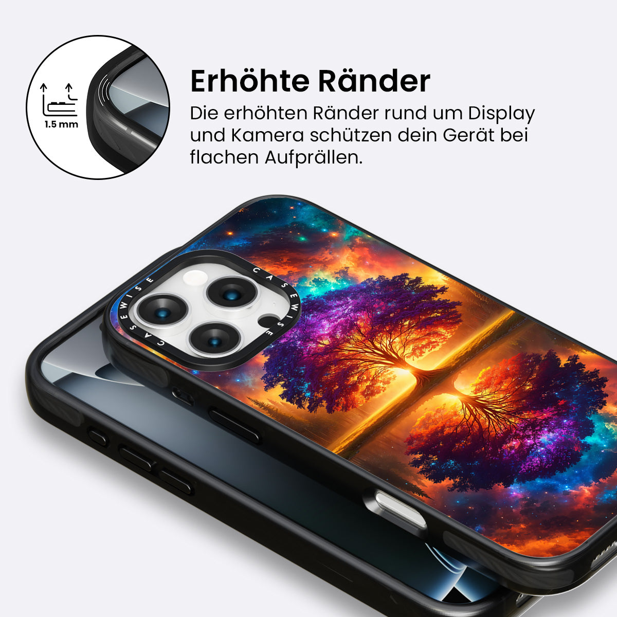Galaktische Glade -Reflexionen - Hülle