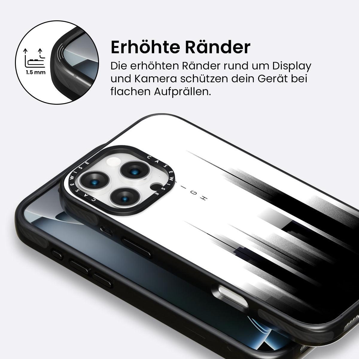 Grafik SkyHigh |Weiß - Hülle