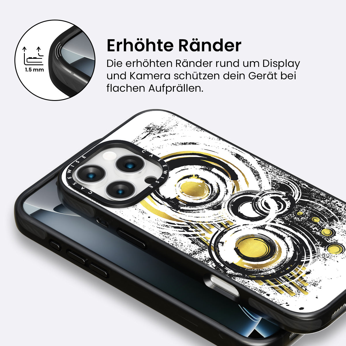Abstrakte Kunstbahnen - Hülle
