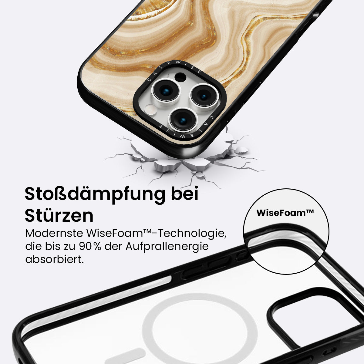 Goldene Achattextur 03 - Hülle