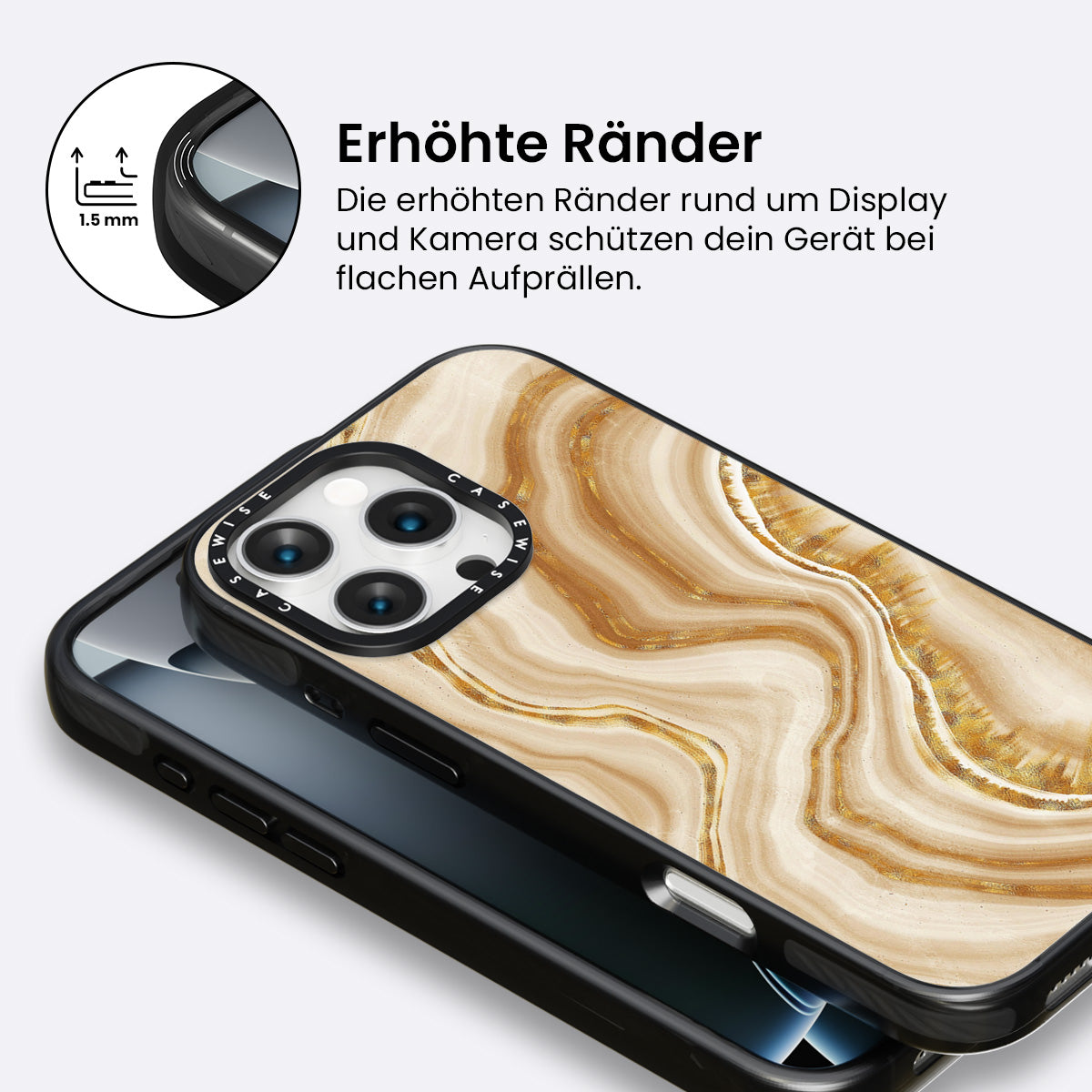 Goldene Achattextur 03 - Hülle