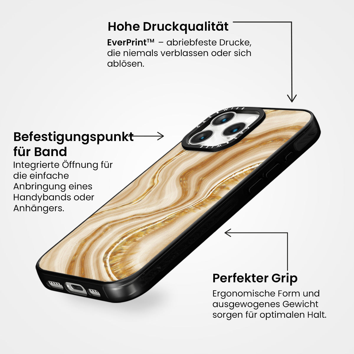 Goldene Achattextur 03 - Hülle