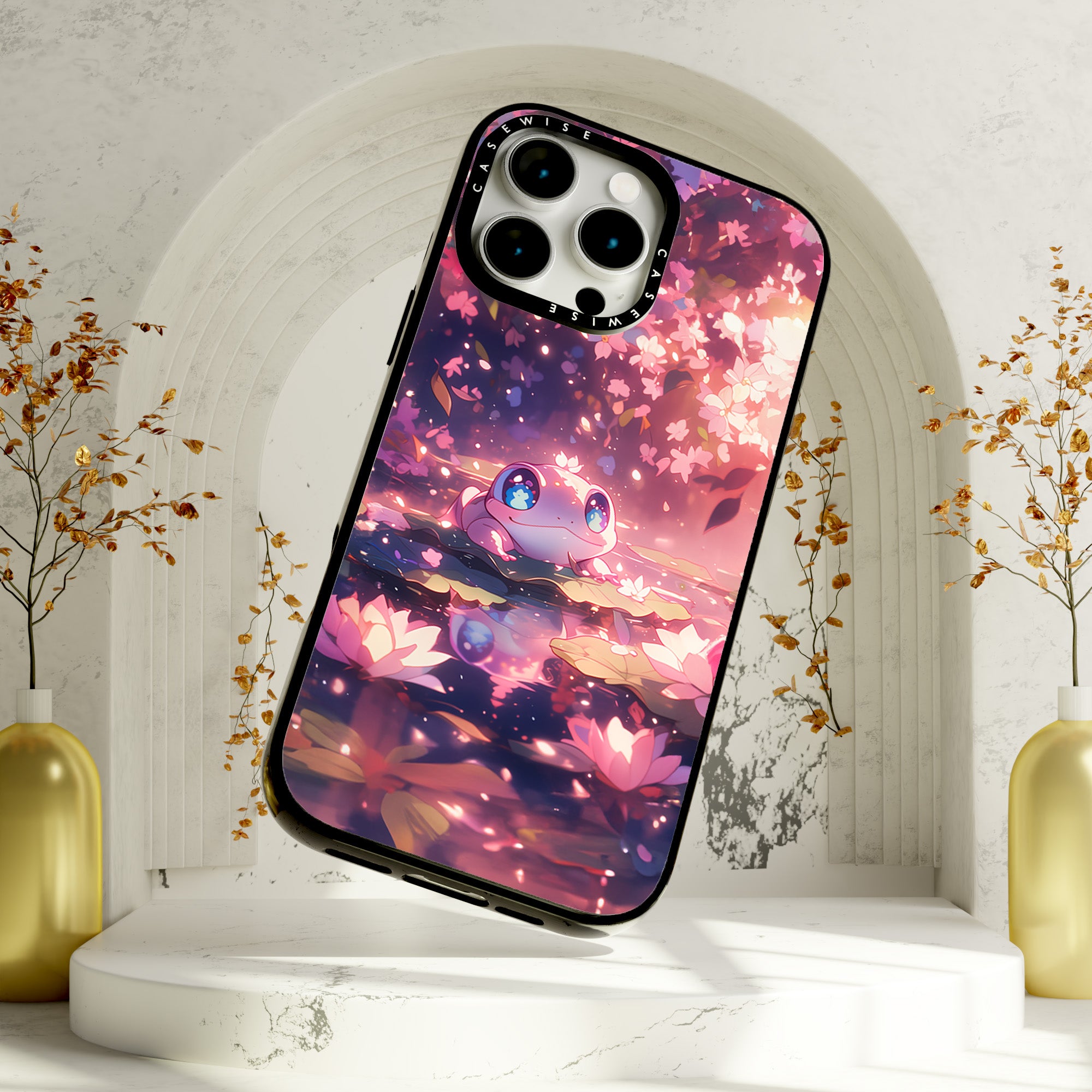 Anime -Frosch in Sakura - Hülle