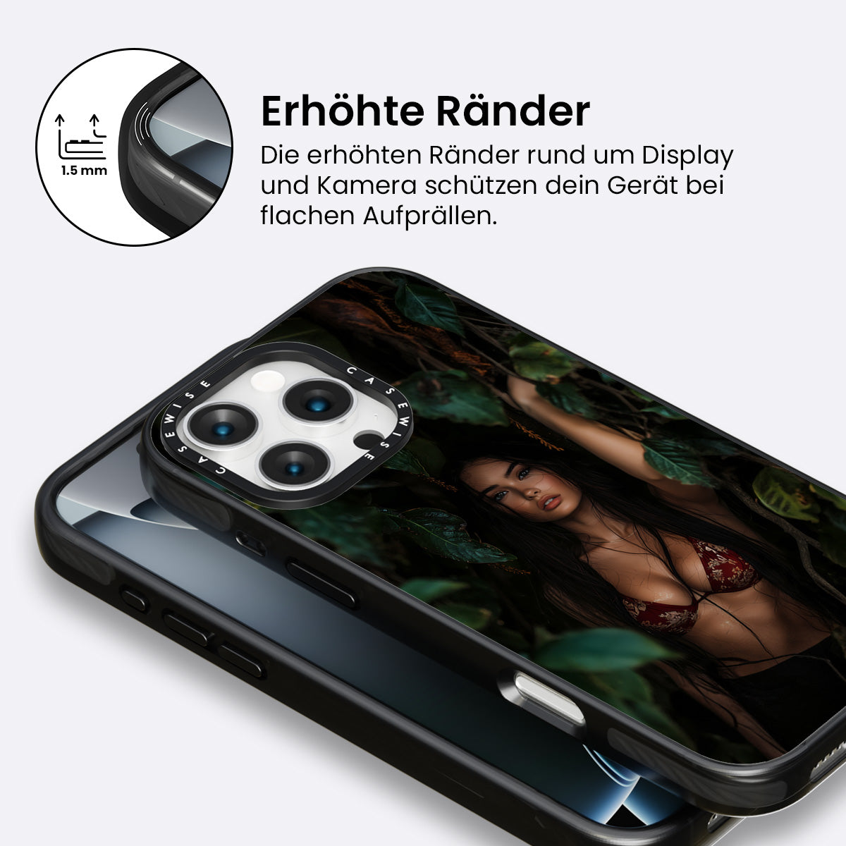 Tropenblatt Mädchen - Hülle