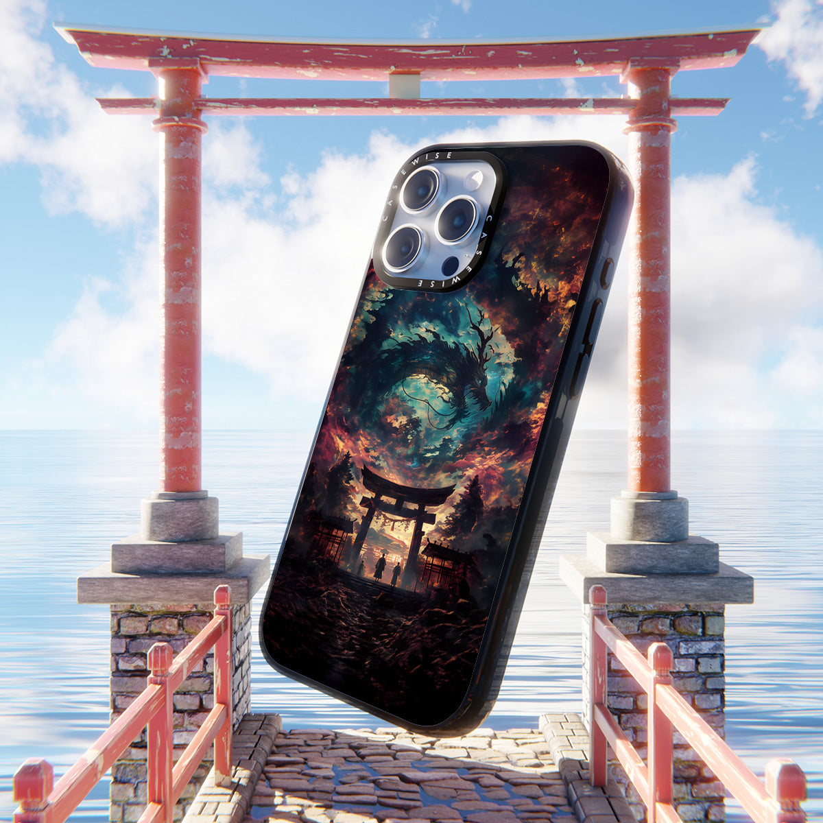 Drachen Torii -Tor - Hülle