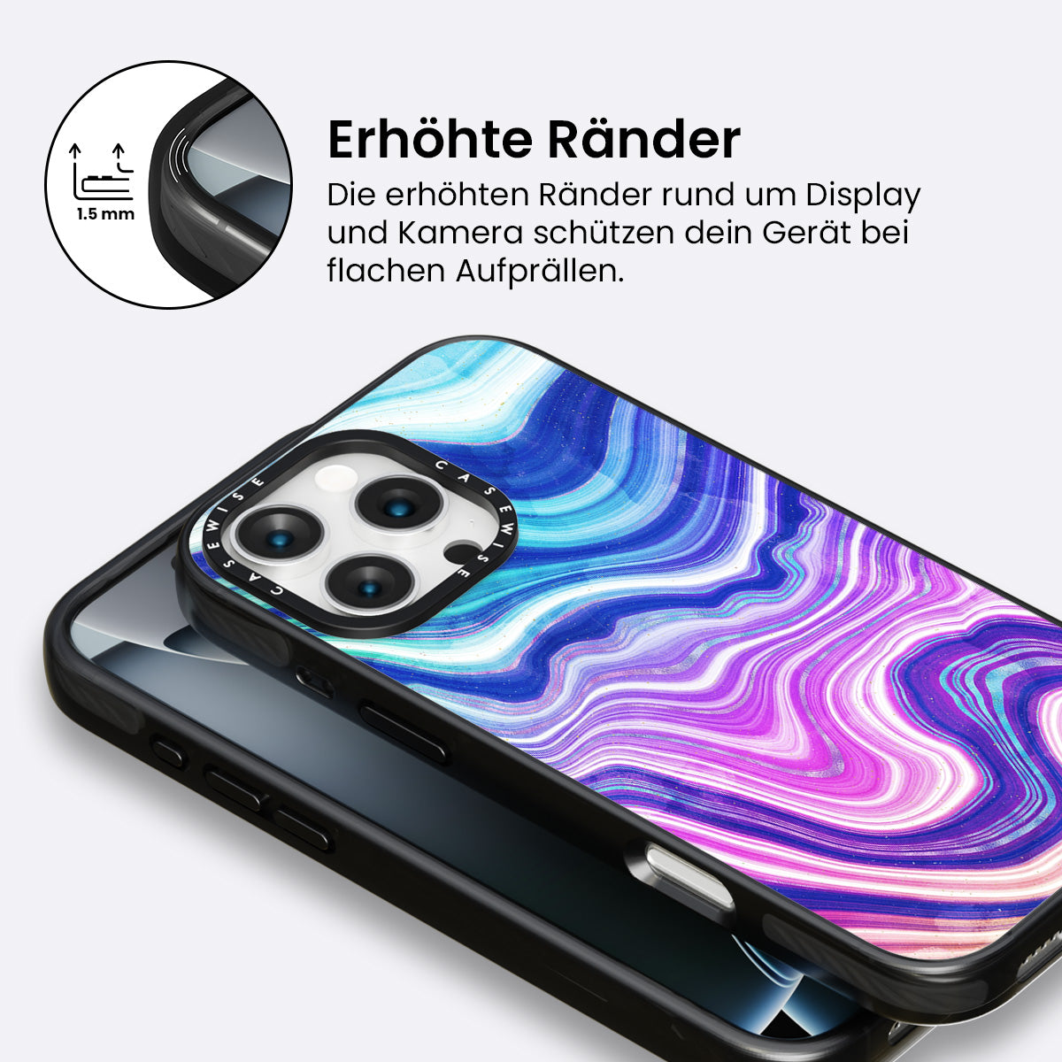 Neon -Achat -Textur 01 - Hülle