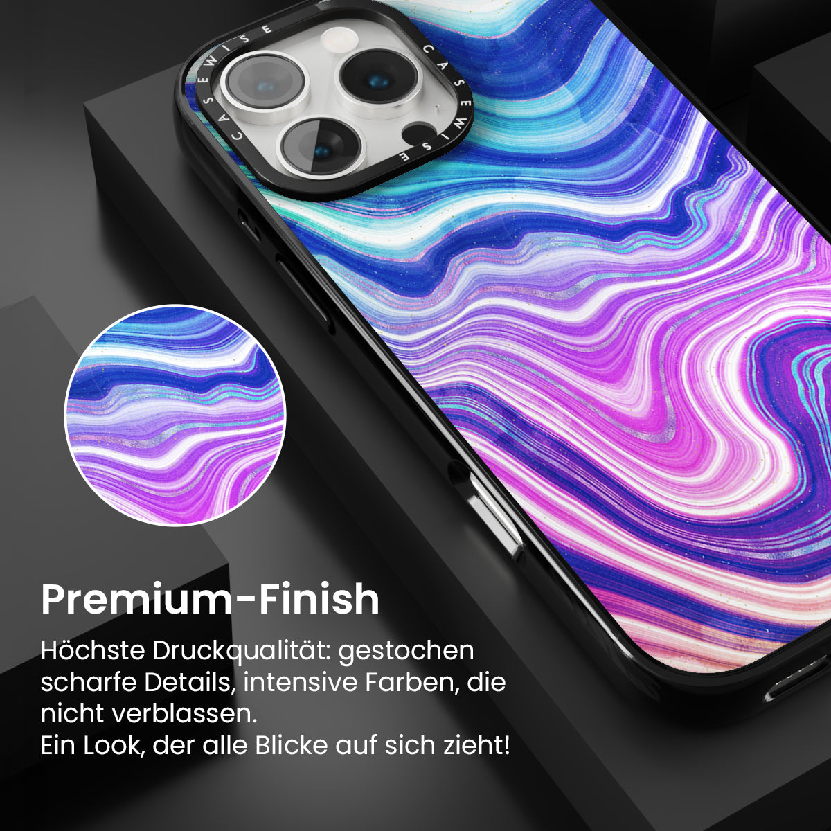Neon -Achat -Textur 01 - Hülle