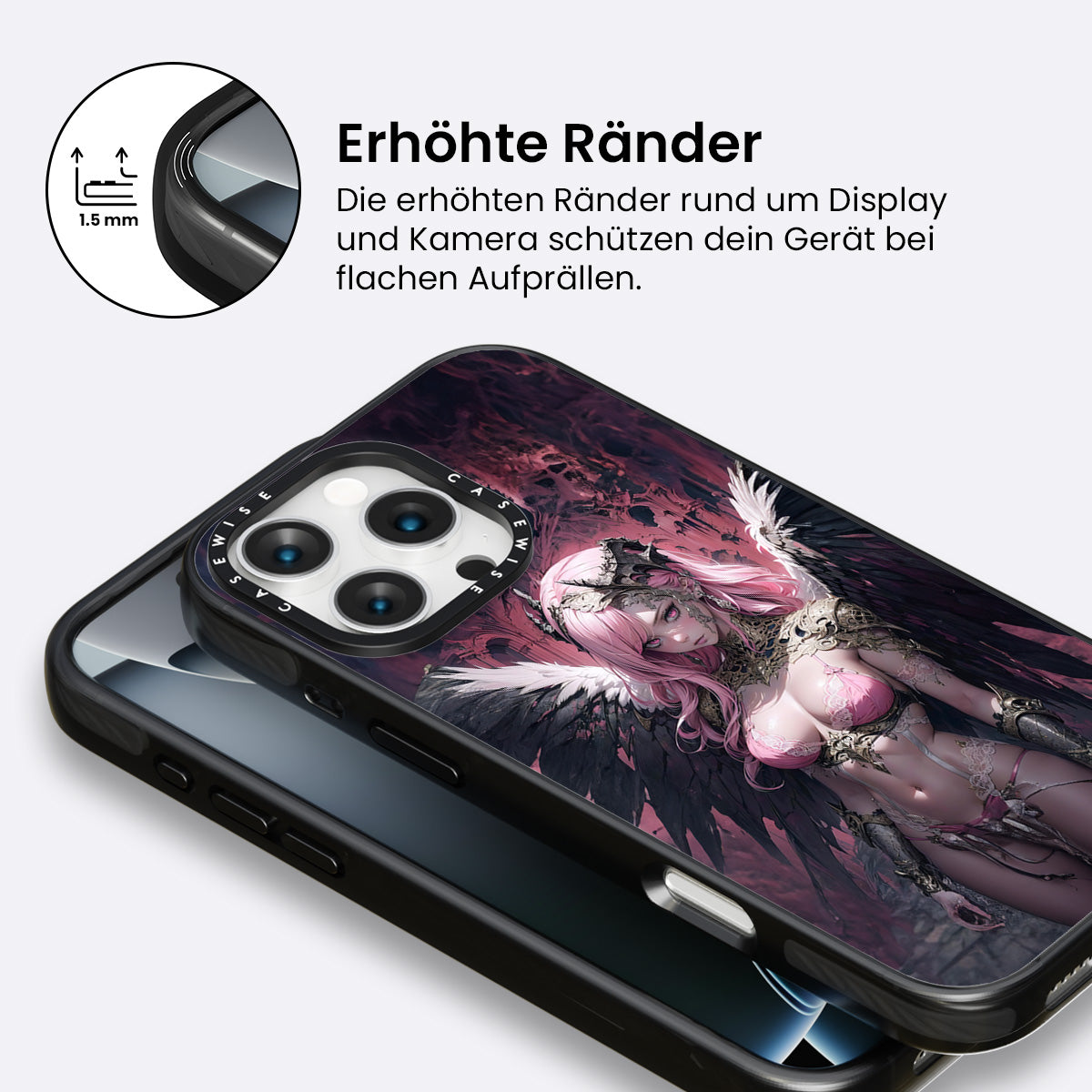Das rosa Engelsmädchen - Hülle