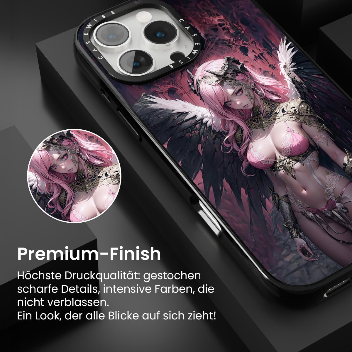 Das rosa Engelsmädchen - Hülle