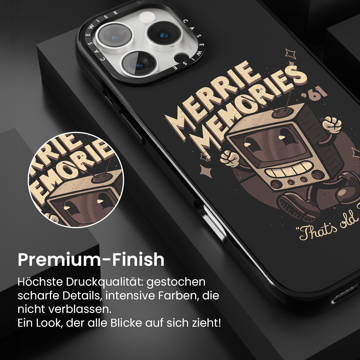 Merrie Erinnerungen 1 Holzkohle - Hülle