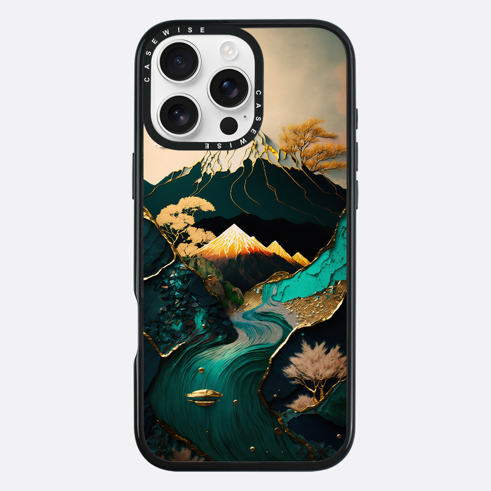 Zusammenfassung Mount Fuji Kunst - Hülle