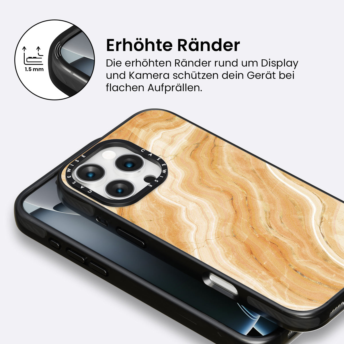 Goldene Achattextur 01 - Hülle