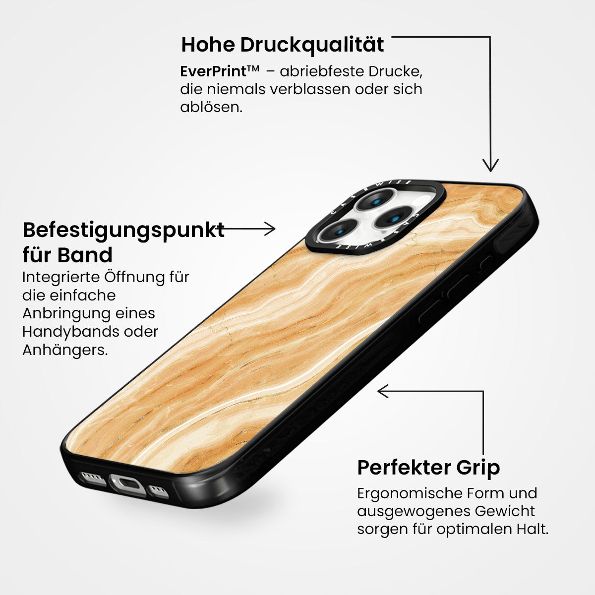Goldene Achattextur 01 - Hülle