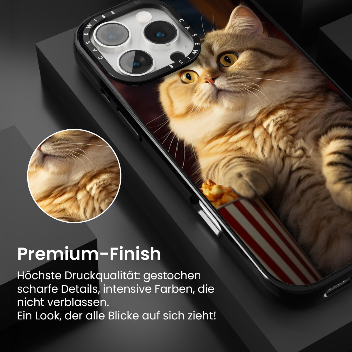 Katze Popcorn - Hülle