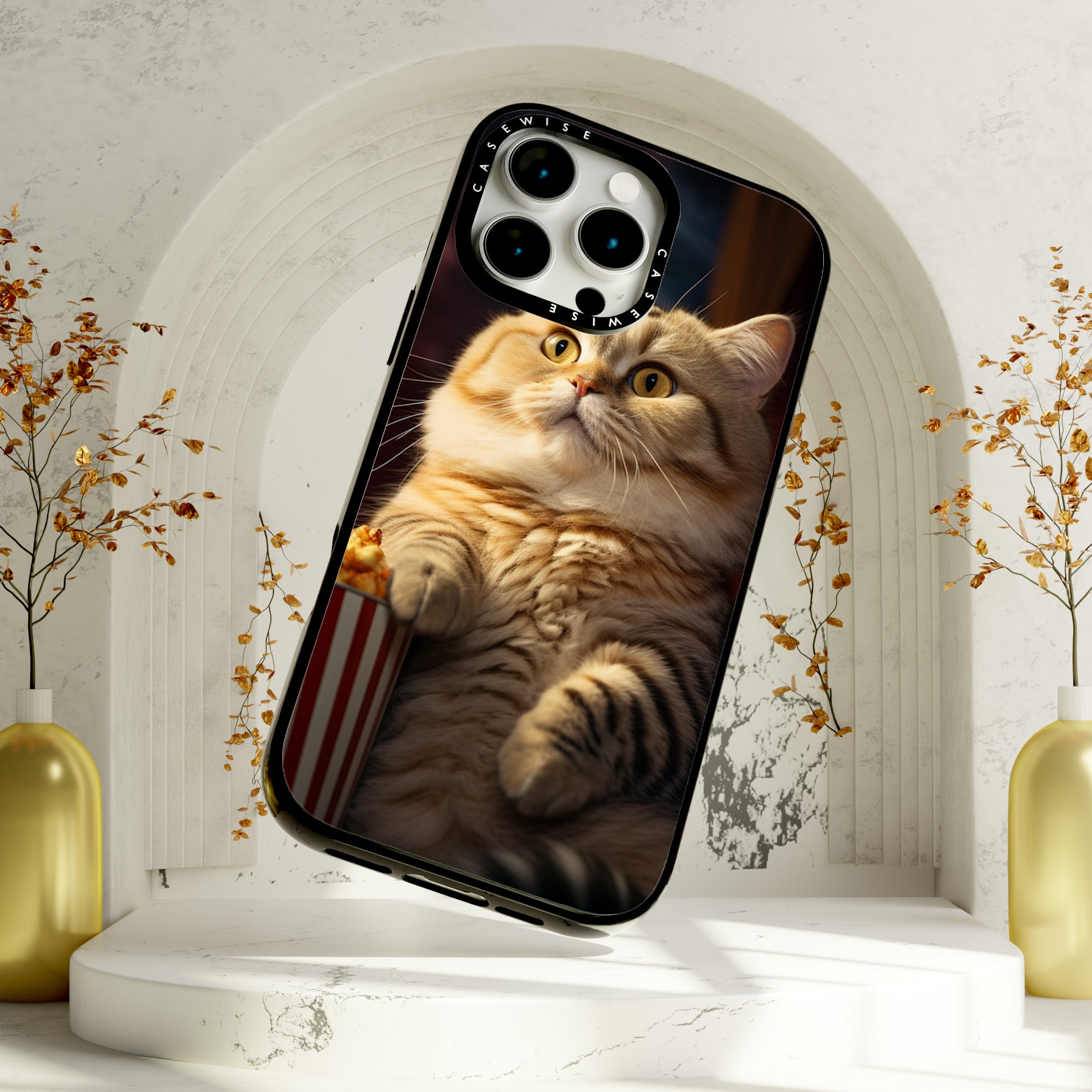 Katze Popcorn - Hülle