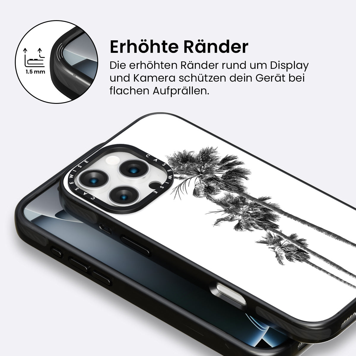 Minimalistische Palmen - Hülle