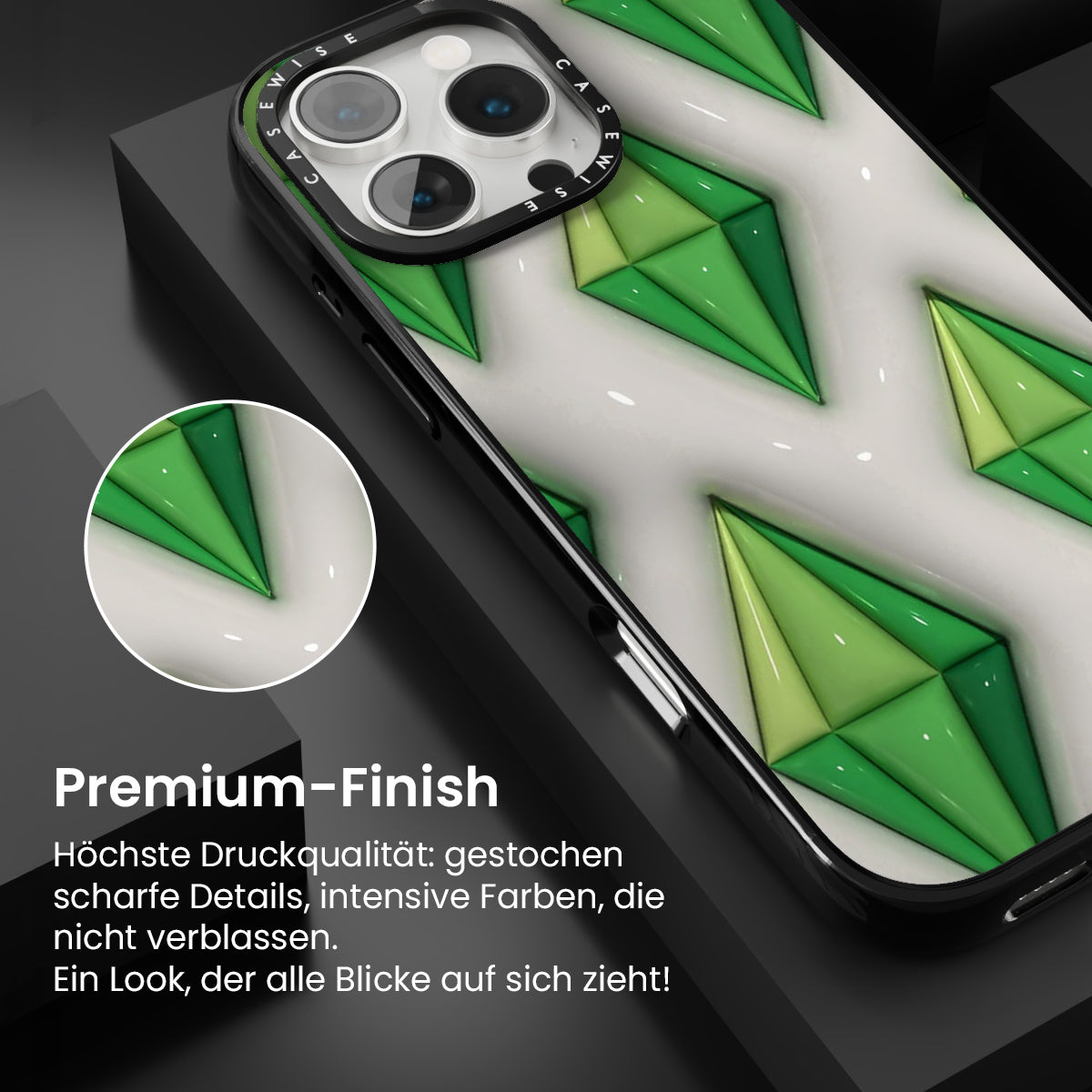 Plumbob -Muster mit den Sims - Hülle