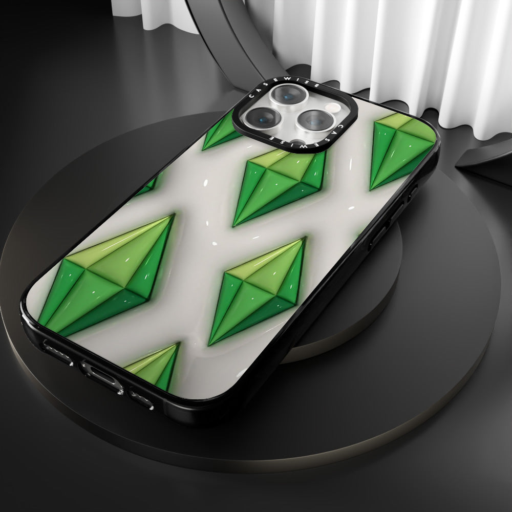 Plumbob -Muster mit den Sims - Hülle