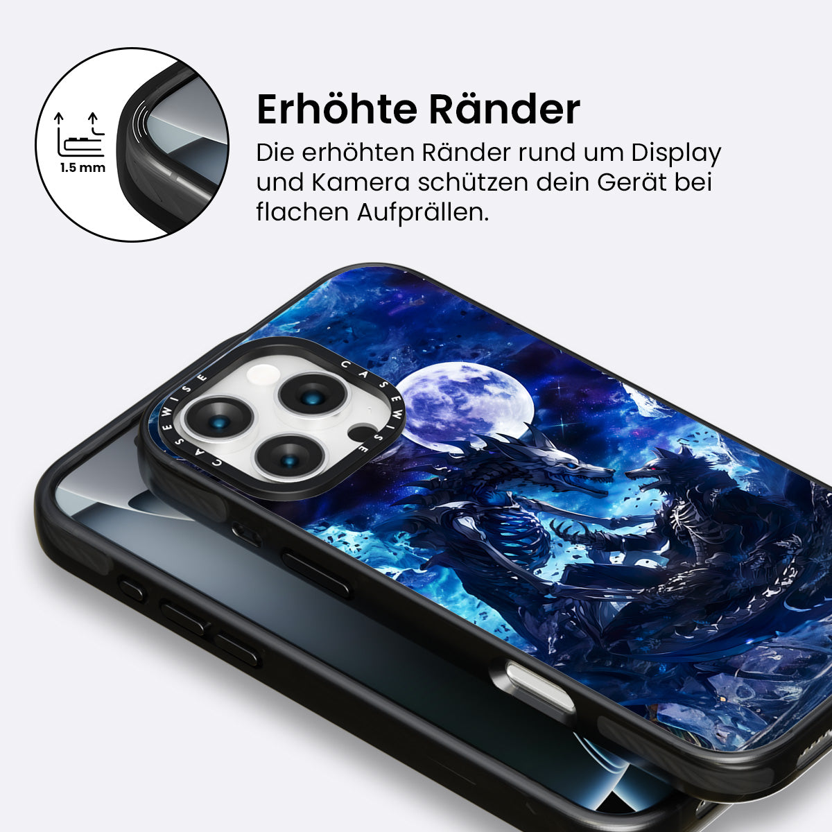 Blauer Kampf der Wolfs - Hülle