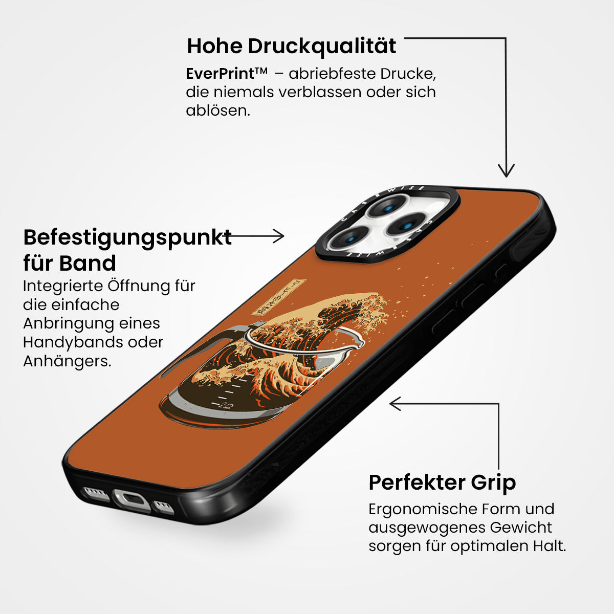 Die große Welle des Kaffeelichts - Hülle