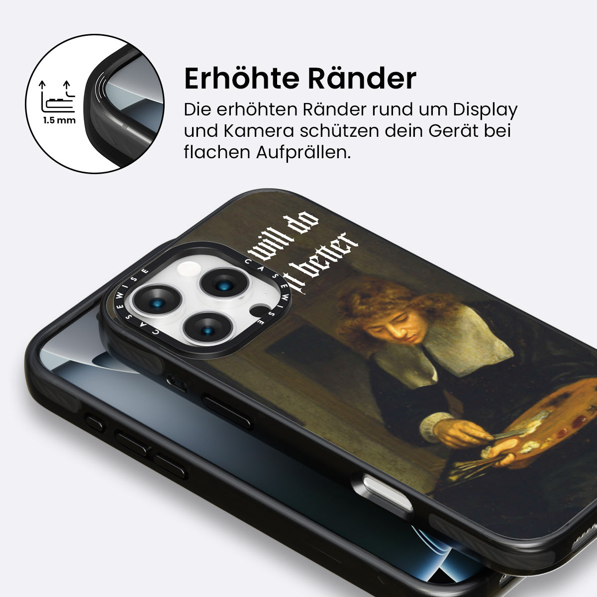 Der Künstler und seine Leinwand - Hülle