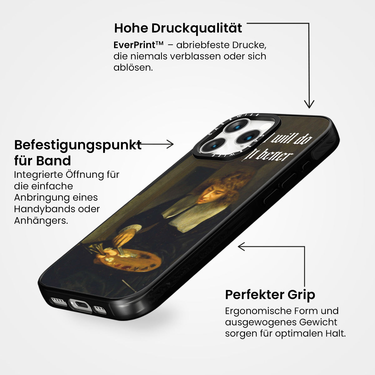 Der Künstler und seine Leinwand - Hülle