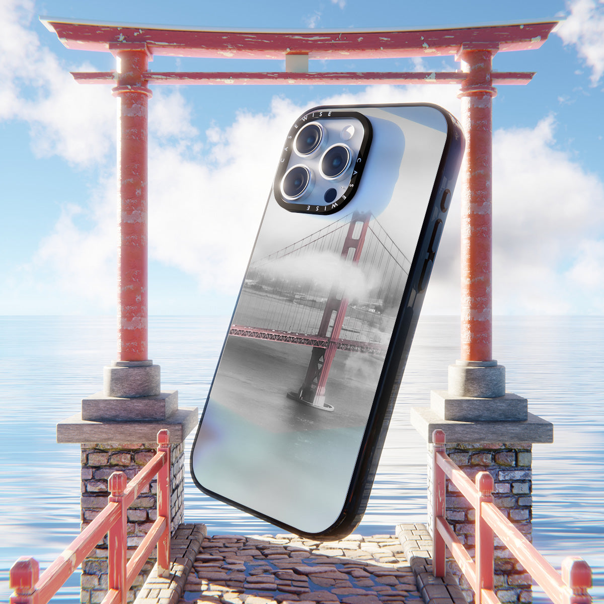 Nebel Golden Gate Bridge |ColorKey - Hülle