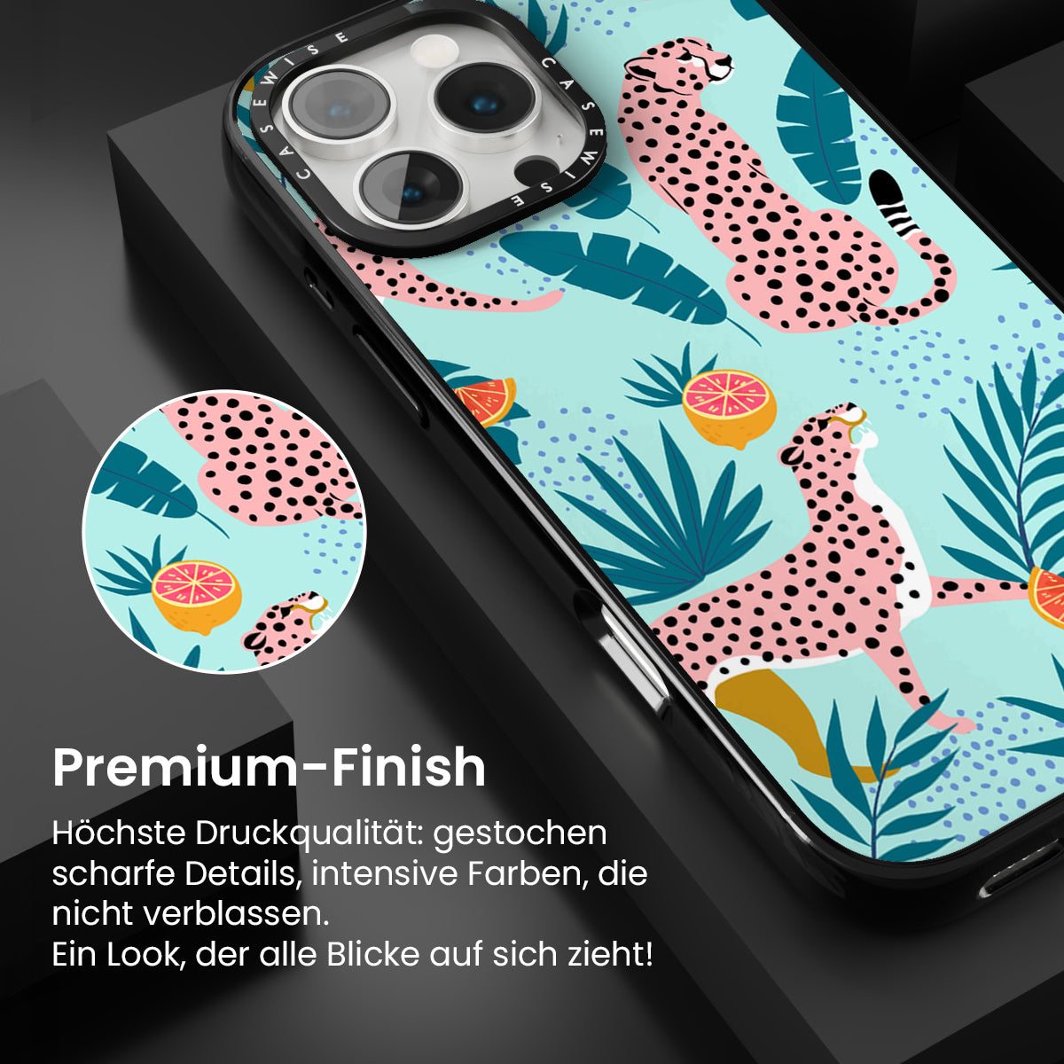Geparden im Grapefruit - Hülle
