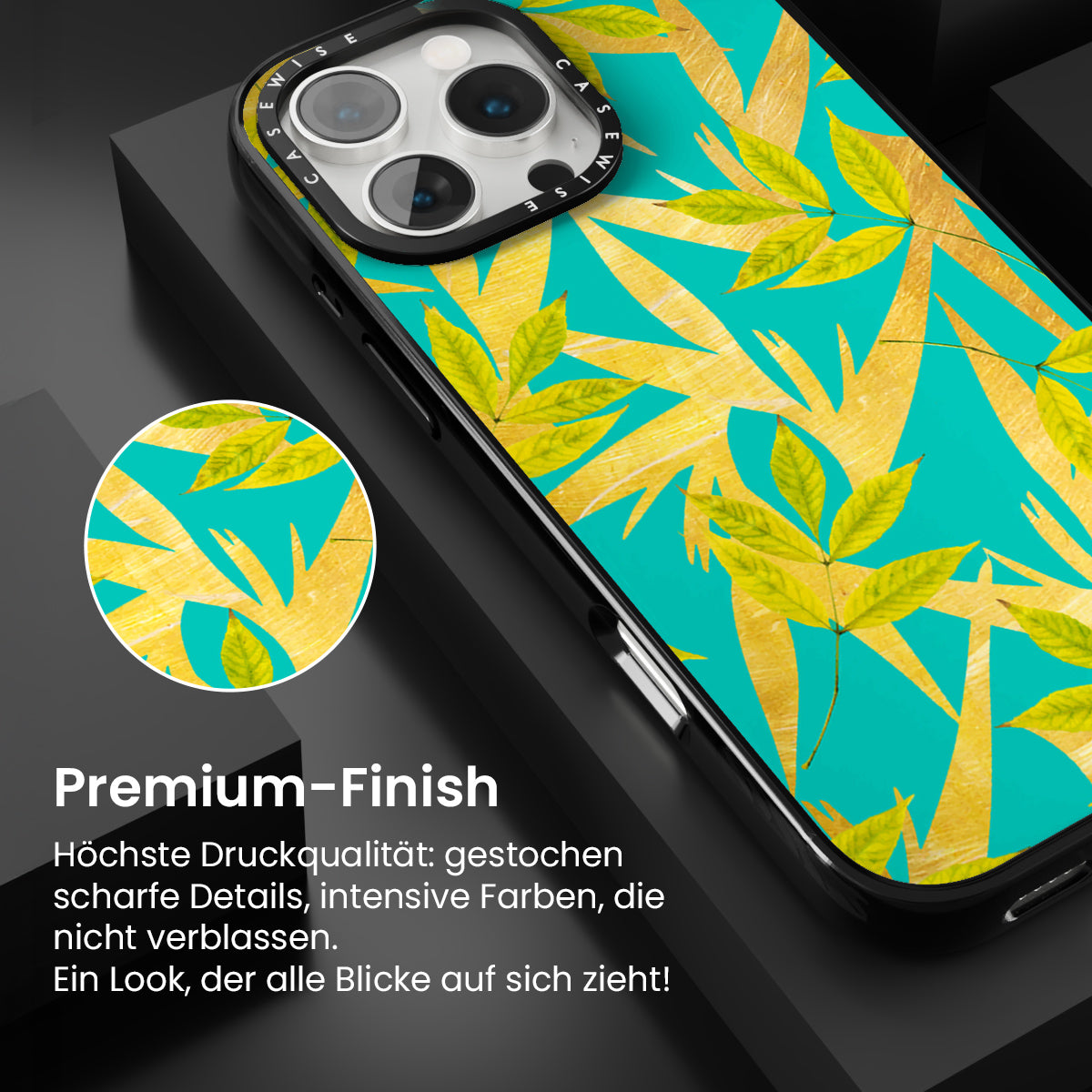 Gold & Teal - Hülle
