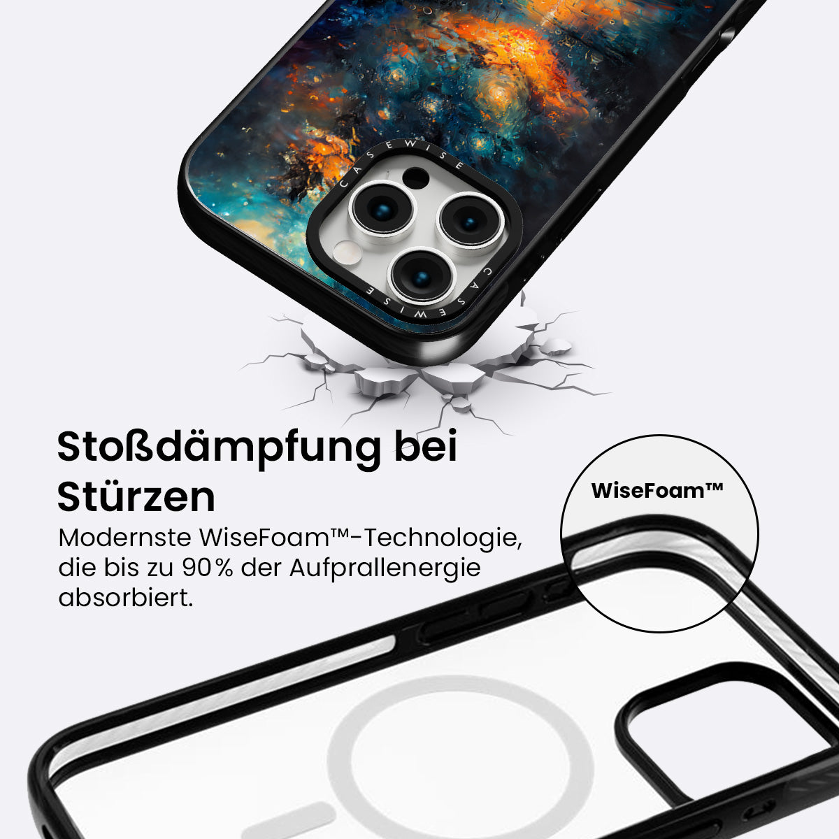 Nettes Katzengemälde - Hülle