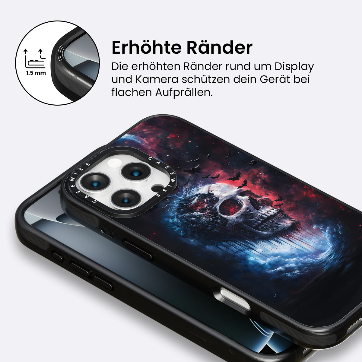 Schädel in Mitternacht - Hülle