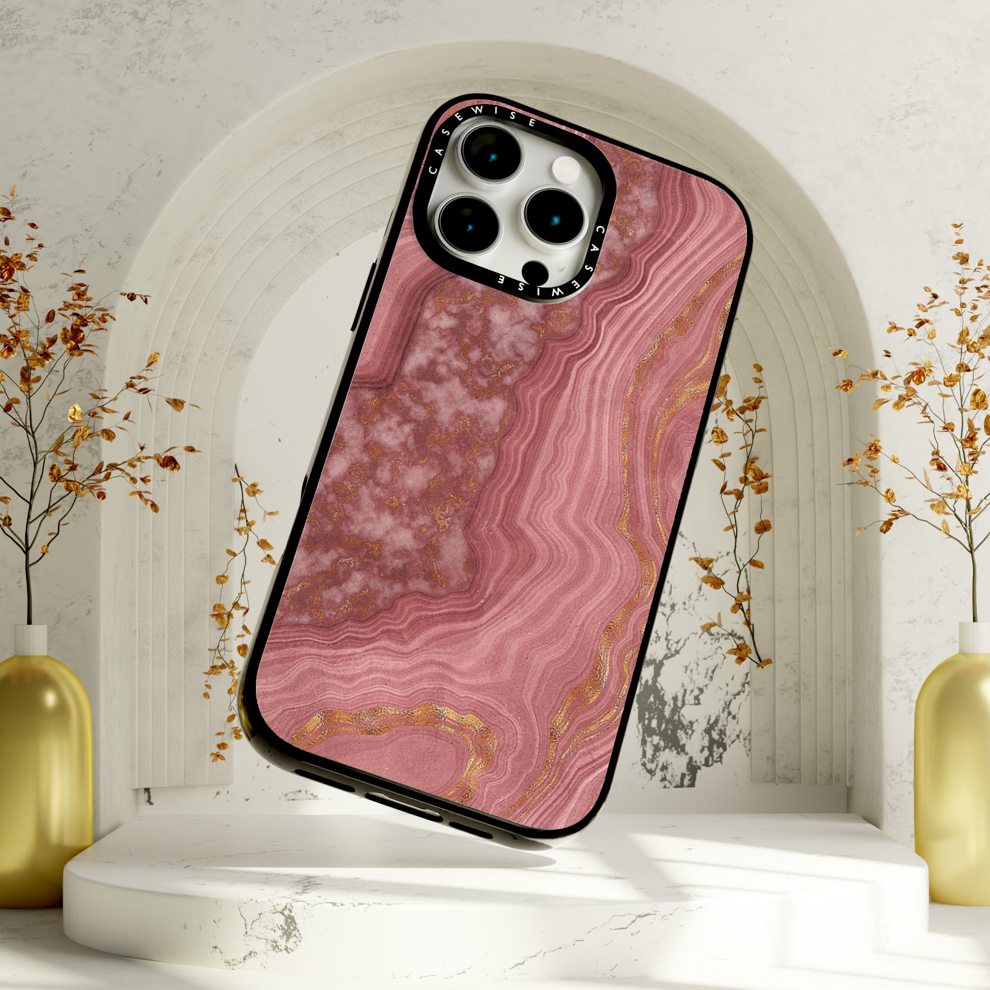 Pink Achat Textur 03 - Hülle