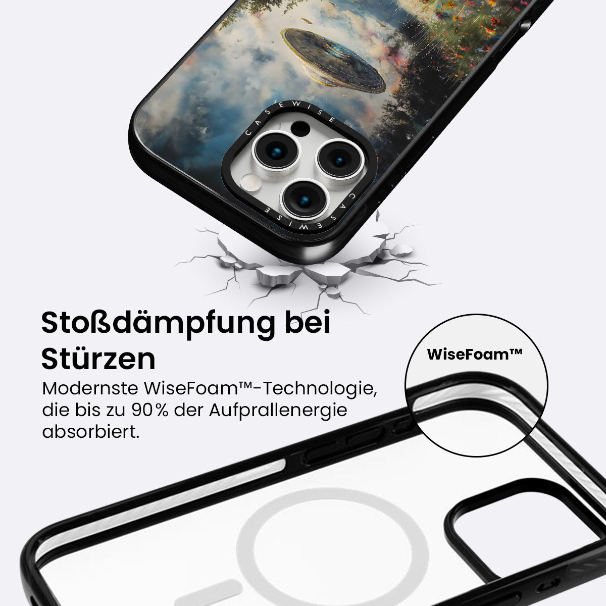 UFO -Landschaft - Hülle