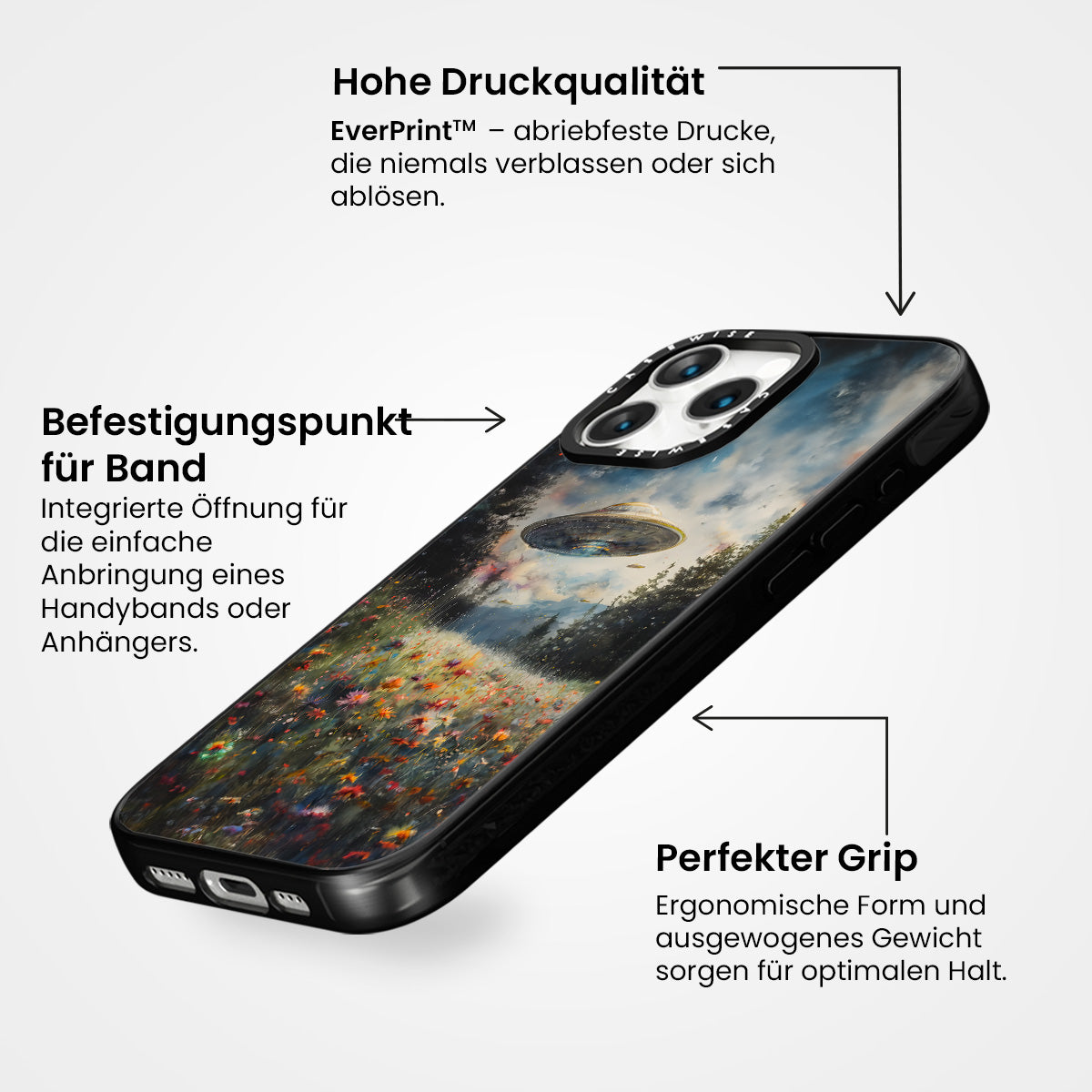 UFO -Landschaft - Hülle