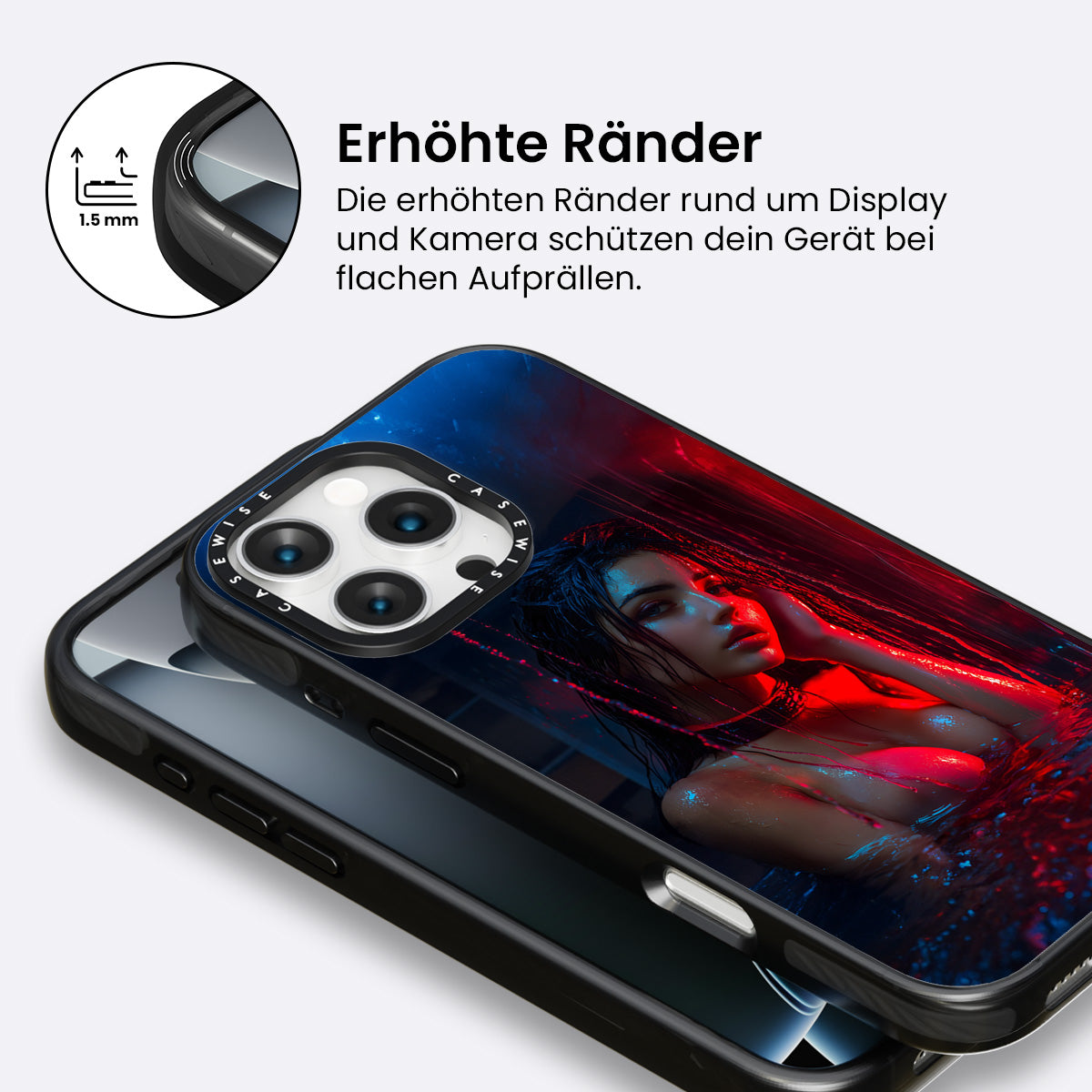 Poolmädchen rot - Hülle
