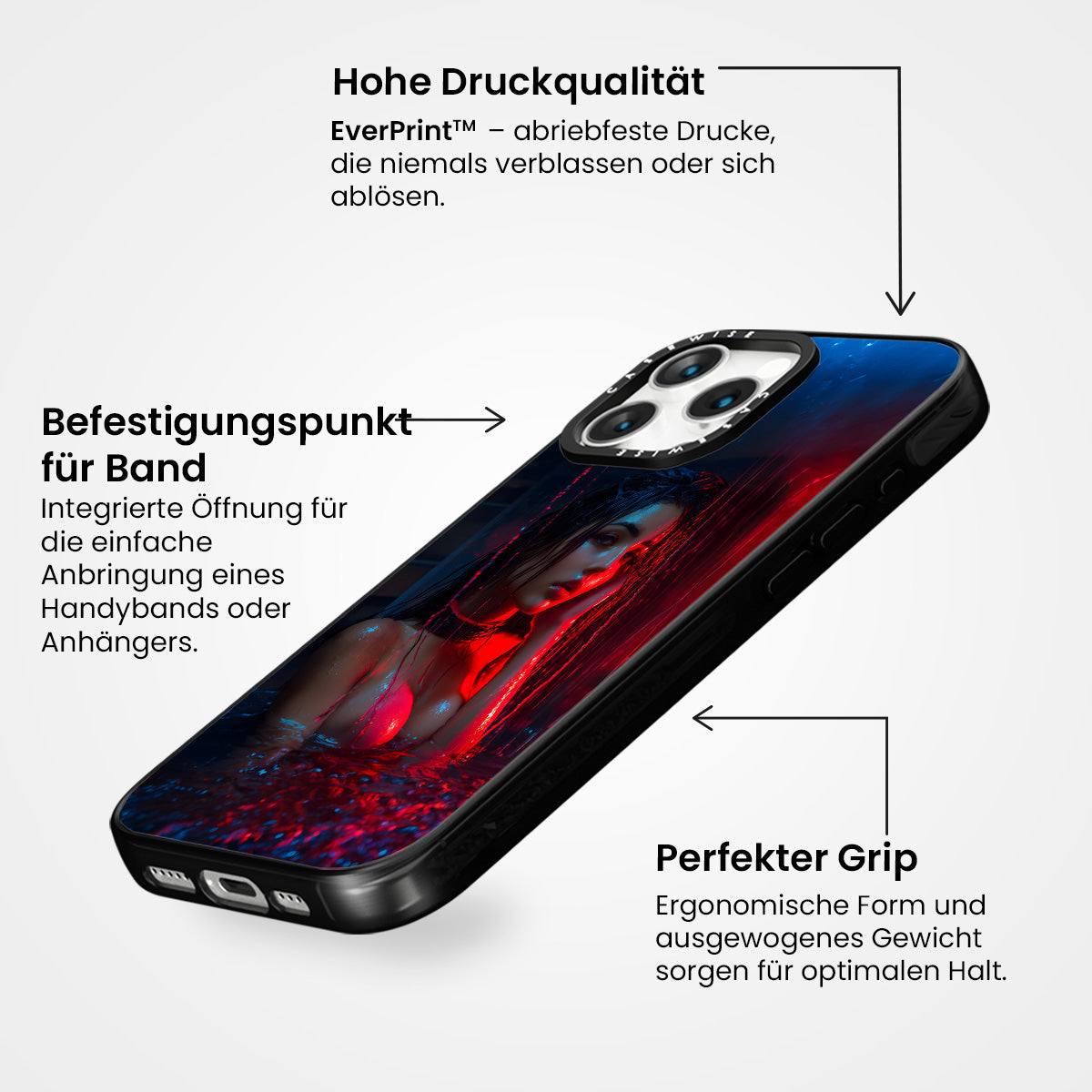 Poolmädchen rot - Hülle