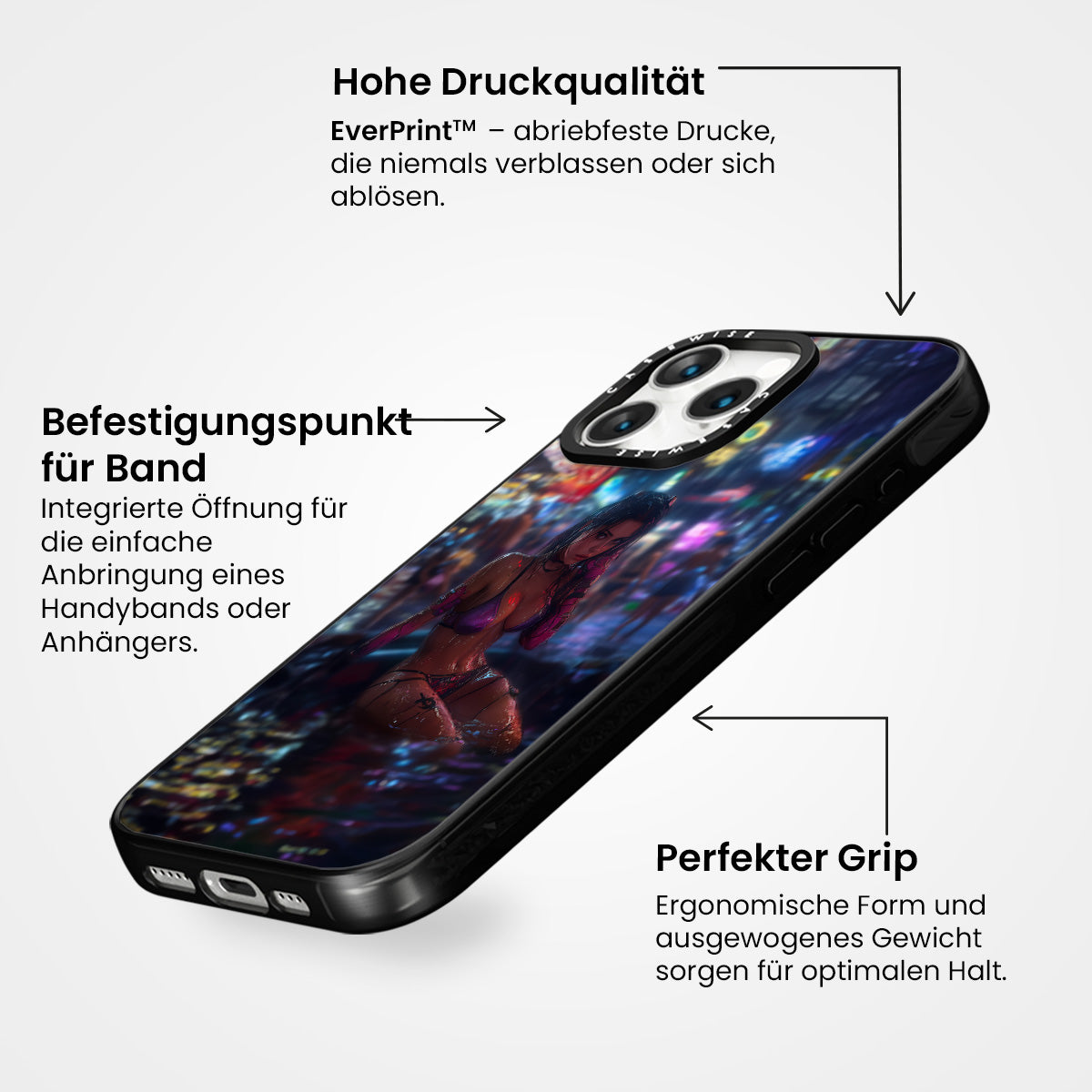 Cyberpunk City Girl - Hülle