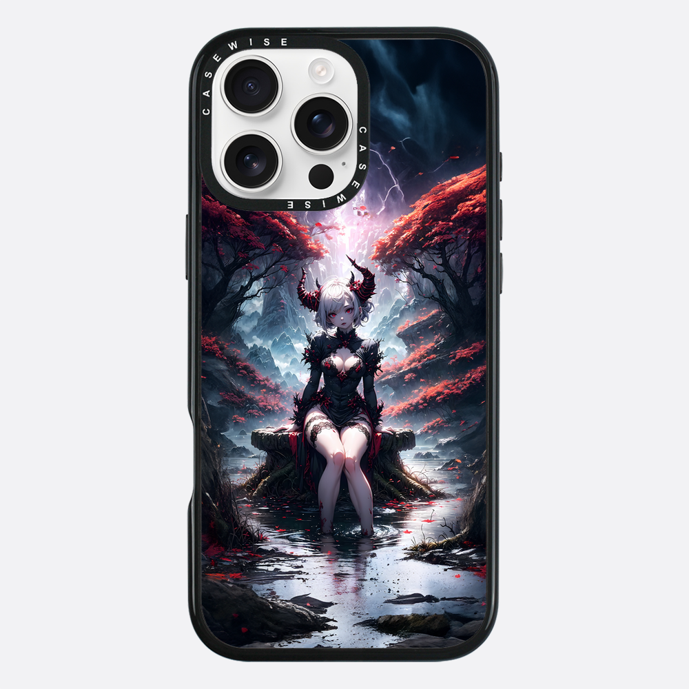 Mystische Fantasie -Anime -Mädchen - Hülle