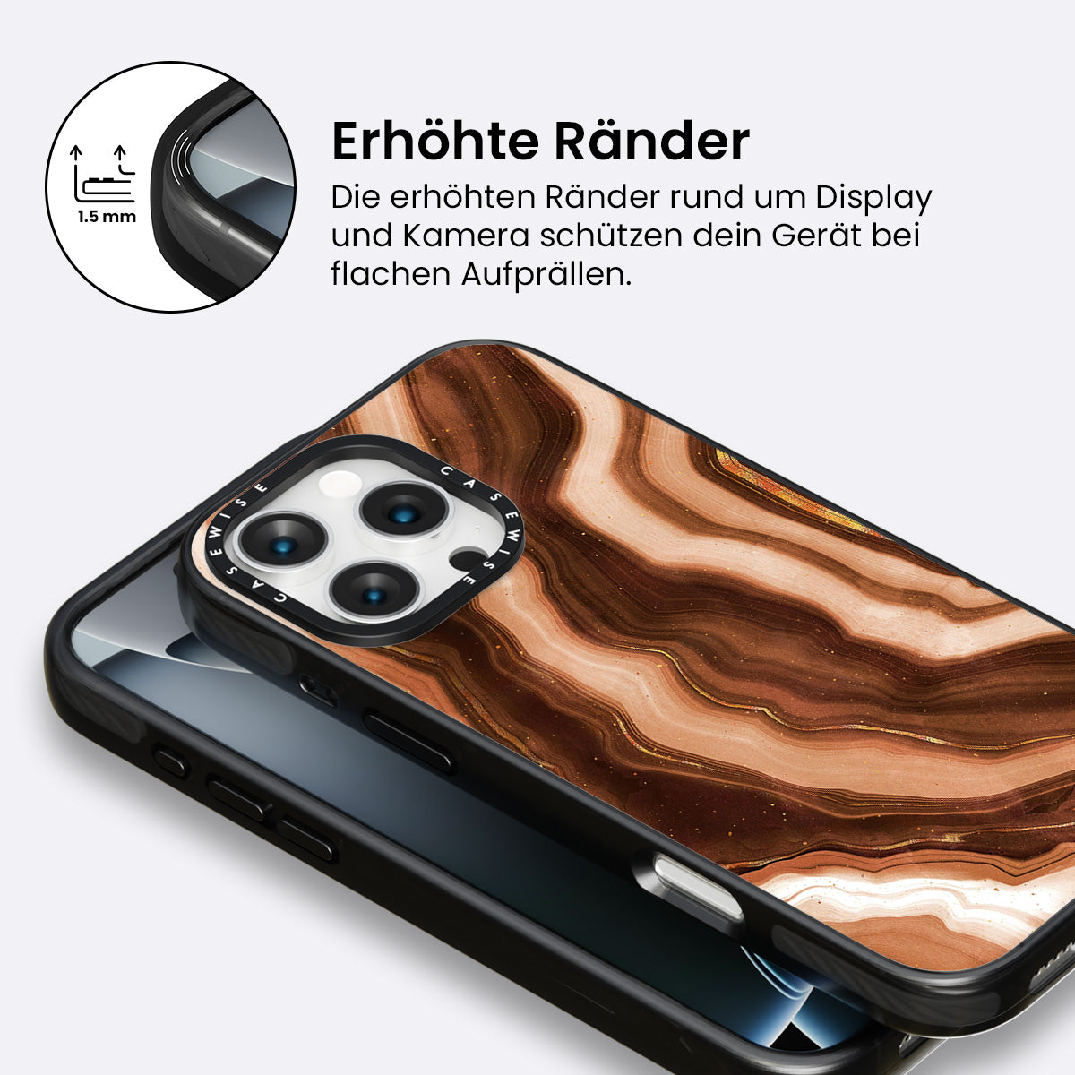 Goldene Achattextur 02 - Hülle