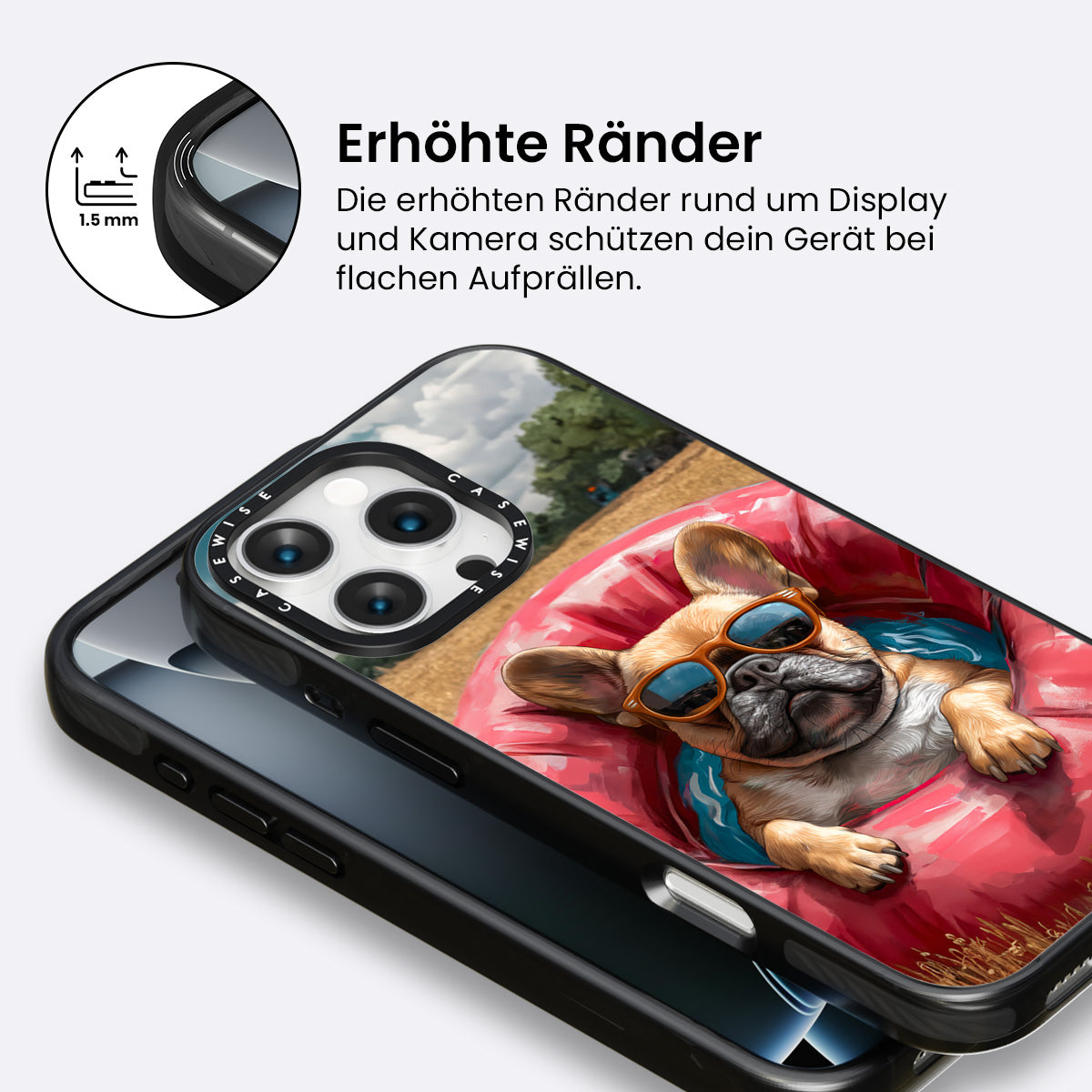 Rettungsschwimmer Mops - Hülle