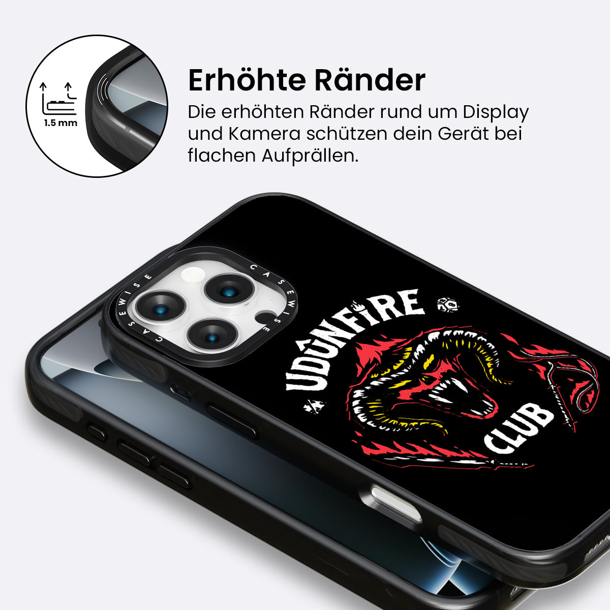 Udun Fire Club schwarz - Hülle
